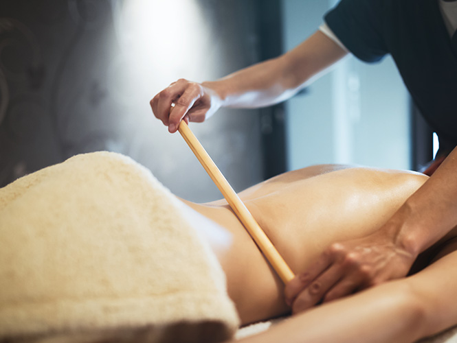 massage du dos traditionnel