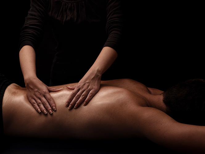 massage du dos